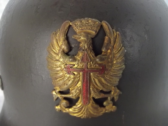 Rare Condor Legion Spanish Civil War German Manufactured M35 Badged Steel Helmet - Image 5