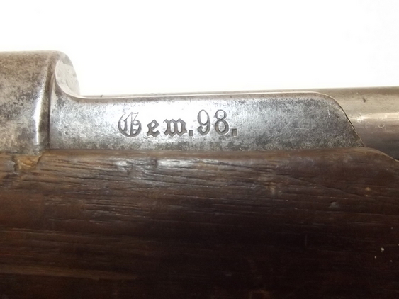 WW1 1899/1917 Mauser Karabiner Gew 98 Bolt Action Rifle - Deactivated - Image 21