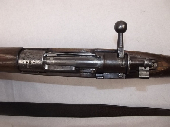 WW1 1899/1917 Mauser Karabiner Gew 98 Bolt Action Rifle - Deactivated - Image 24
