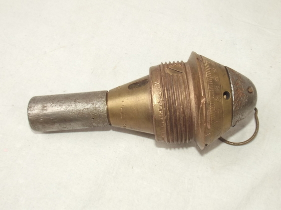 Rare WW1 Complete AEG 15 ZmWM German Fuse - Image 5