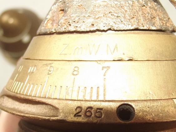 Rare WW1 Complete AEG 15 ZmWM German Fuse - Image 8