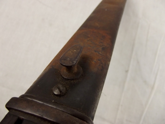 Rare WW1 German Gew98 Imperial Bayonet and Scabbard - Image 11