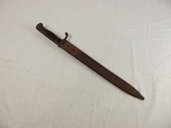Rare WW1 German Gew98 Imperial Bayonet and Scabbard - Image 19