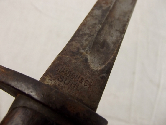 Rare WW1 German Gew98 Imperial Bayonet and Scabbard - Image 5
