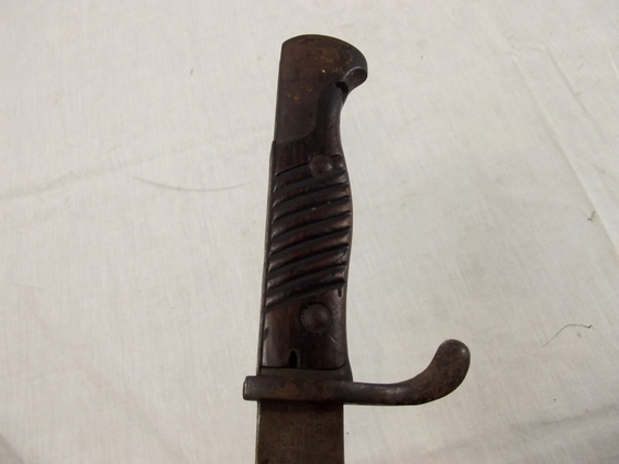 Rare WW1 German Gew98 Imperial Bayonet and Scabbard - Image 9