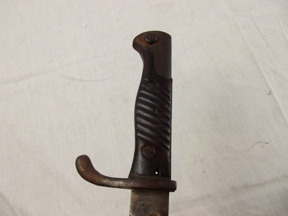 Rare WW1 German Gew98 Imperial Bayonet and Scabbard - Image 10