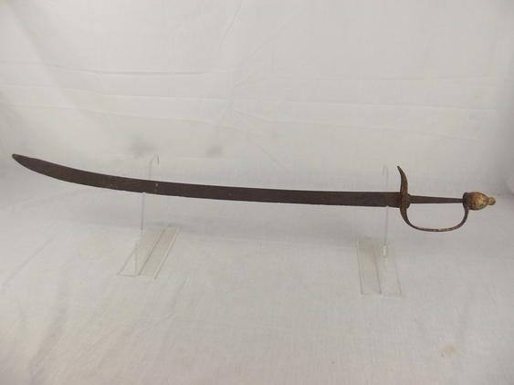Riverfound C1700 Large Slot Hilt Caved Sword