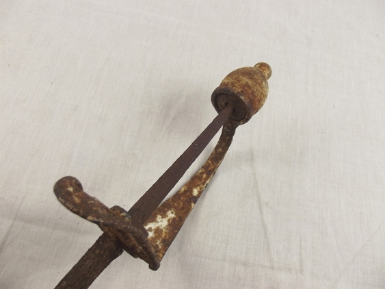 Riverfound C1700 Large Slot Hilt Caved Sword - Image 20