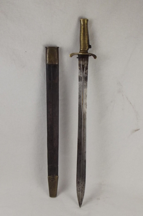 Scabbarded 1840 Brunswick Bayonet