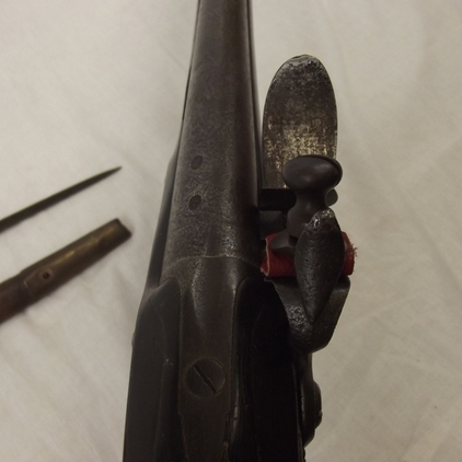 Short Land Pattern 1779 Barrel Flintlock Volunteers Brown Bess Musket & Bayonet Muzzleloader Rifles - Image 19