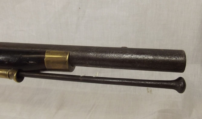 Short Land Pattern 1779 Barrel Flintlock Volunteers Brown Bess Musket & Bayonet Muzzleloader Rifles - Image 17