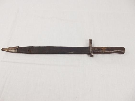 Spanish Mauser Bayonet and Scabbard