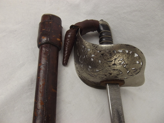 The 1897 Infantry Officers Sword Of Air Commadore John Adrian Chamier - Image 5