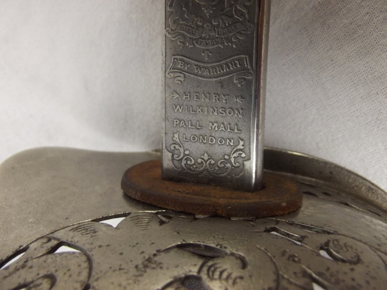 The 1897 Infantry Officers Sword Of Air Commadore John Adrian Chamier - Image 7