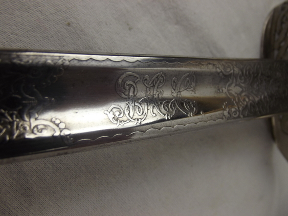 The 1897 Infantry Officers Sword Of Air Commadore John Adrian Chamier - Image 8