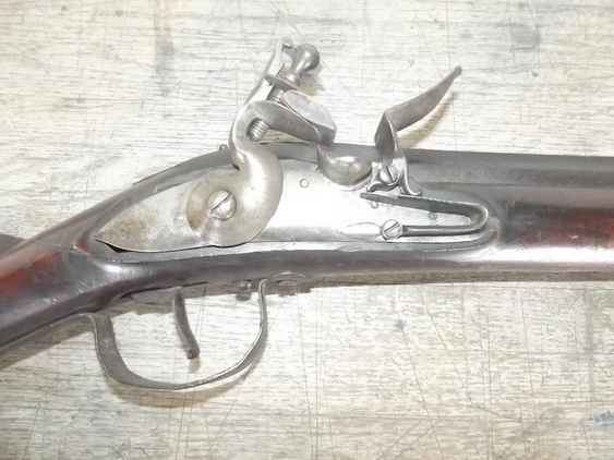 Very Rare Circa 1765 Canada Export Brown Bess Musket Full Gauge - Image 11