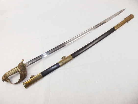 Victorian 1827 Pattern Royal Navy Officer's Dress Sword and Scabbard - Image 4