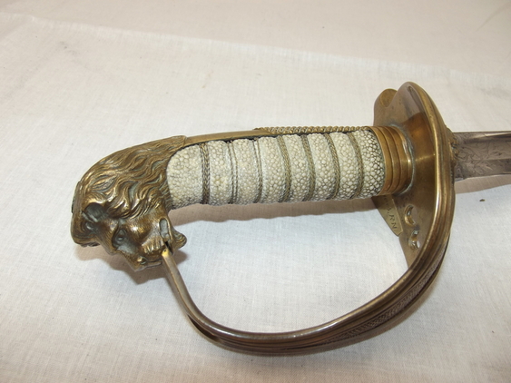 Victorian 1827 Pattern Royal Navy Officer's Dress Sword and Scabbard - Image 7