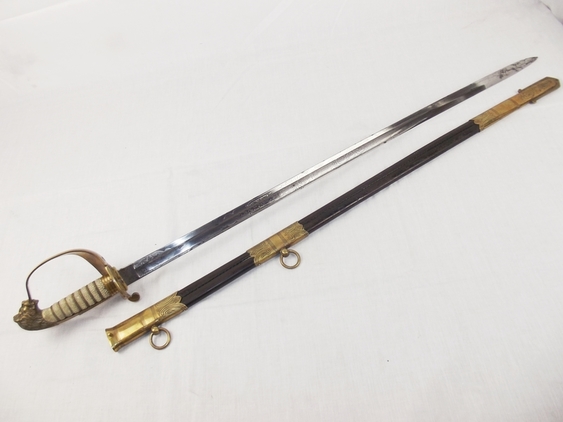 Victorian 1827 Pattern Royal Navy Officer's Dress Sword and Scabbard - Image 9