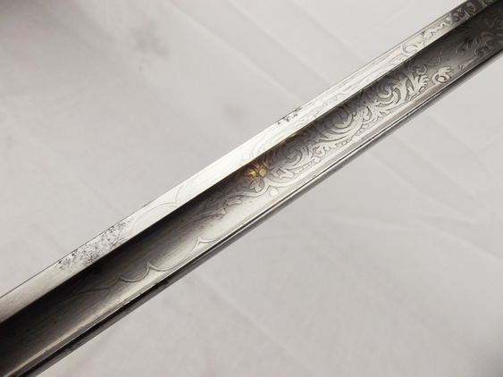 Victorian 1827 Pattern Royal Navy Officer's Dress Sword and Scabbard - Image 11