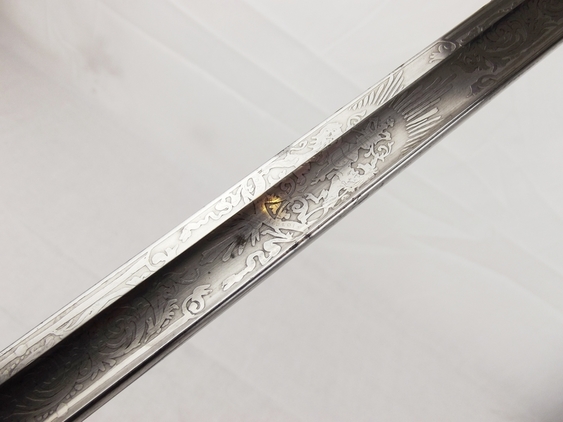 Victorian 1827 Pattern Royal Navy Officer's Dress Sword and Scabbard - Image 12