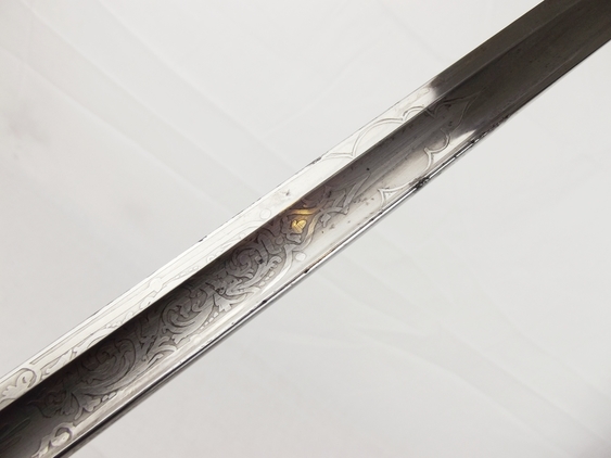 Victorian 1827 Pattern Royal Navy Officer's Dress Sword and Scabbard - Image 13