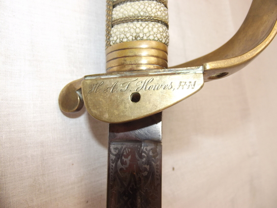 Victorian 1827 Pattern Royal Navy Officer's Dress Sword and Scabbard - Image 23