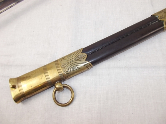Victorian 1827 Pattern Royal Navy Officer's Dress Sword and Scabbard - Image 24