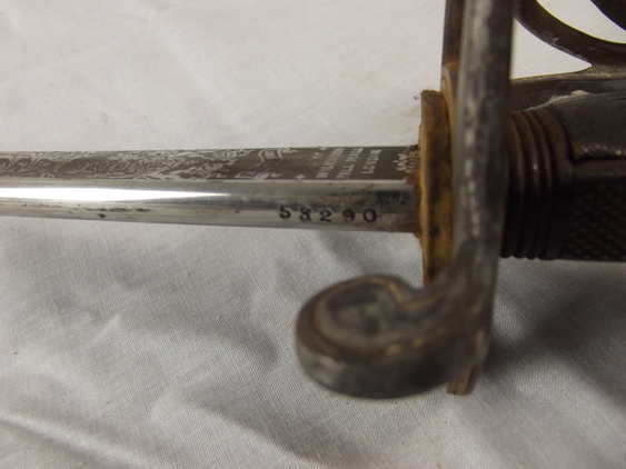 WW1 1821 Pattern Artillery Officers Sword By Wilkinson - Image 12