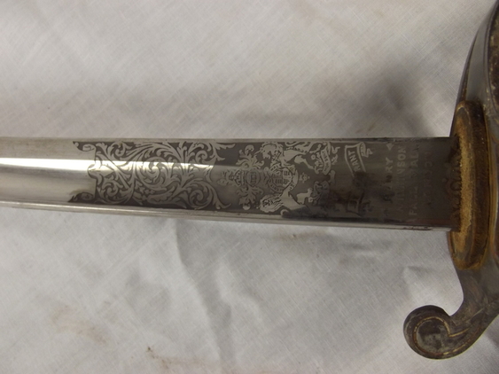WW1 1821 Pattern Artillery Officers Sword By Wilkinson - Image 13