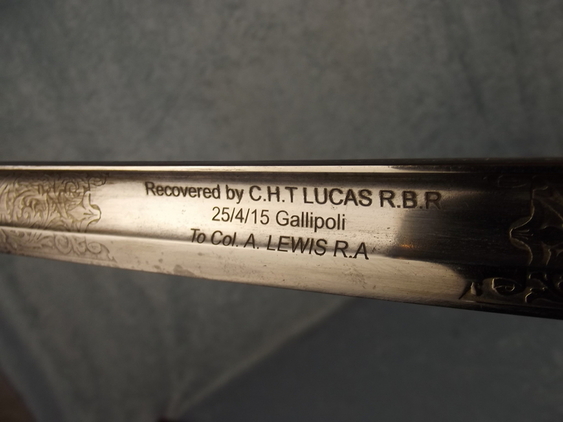WW1 British Officers 1821 Pattern Sword Of The Royal Artillery by Wilkinson Swords - Image 11