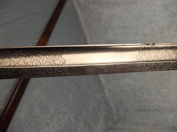 WW1 British Officers 1821 Pattern Sword Of The Royal Artillery by Wilkinson Swords - Image 3