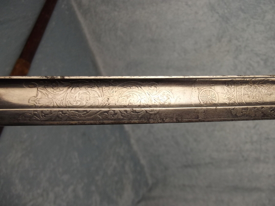 WW1 British Officers 1821 Pattern Sword Of The Royal Artillery by Wilkinson Swords - Image 4