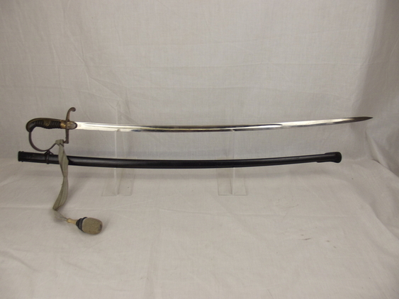 WW1 Imperial German NCO's Sword, Scabbard And Sword Knot By W. K. C.