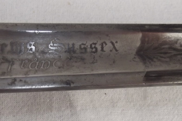 WW1 Period 1897 Pattern British Infantry Officers KIA Sword - Image 6