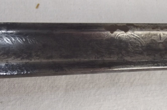 WW1 Period 1897 Pattern British Infantry Officers KIA Sword - Image 7