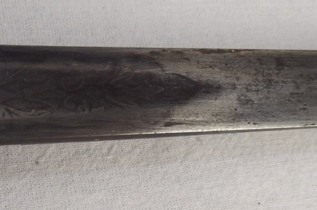 WW1 Period 1897 Pattern British Infantry Officers KIA Sword - Image 10