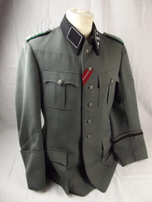 WW2 Decorated German Army Officer’s Tunic SD Transfer