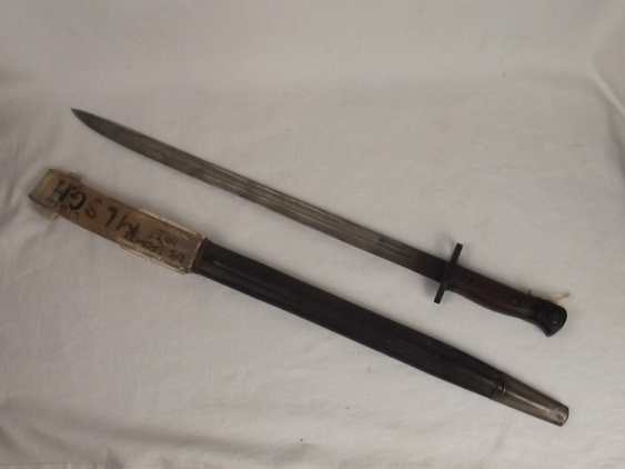WW2 Era 1907 Pattern Wilkinson Sword Bayonet