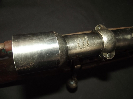 WW2 Era 1937 Made K98 Mauser Rifle with Custom Turret Scope Assembly by Jena - Image 17