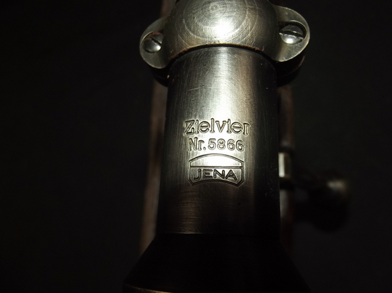 WW2 Era 1937 Made K98 Mauser Rifle with Custom Turret Scope Assembly by Jena - Image 18