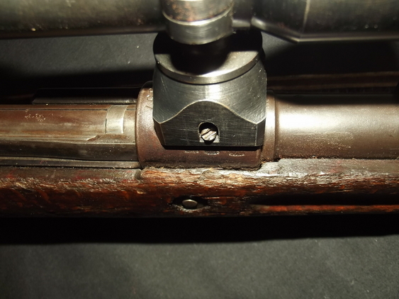 WW2 Era 1937 Made K98 Mauser Rifle with Custom Turret Scope Assembly by Jena - Image 3