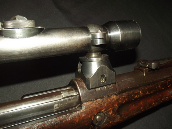 WW2 Era 1937 Made K98 Mauser Rifle with Custom Turret Scope Assembly by Jena - Image 20