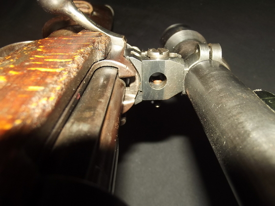 WW2 Era 1937 Made K98 Mauser Rifle with Custom Turret Scope Assembly by Jena - Image 4