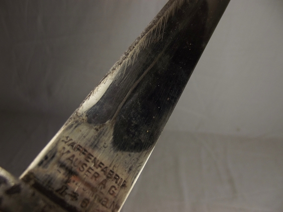 WW1 German G98 Butchers Bayonet in its Scabbard - Image 5