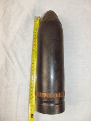 WW2 Japanese 18 Pdr Artillery Shell - Image 2