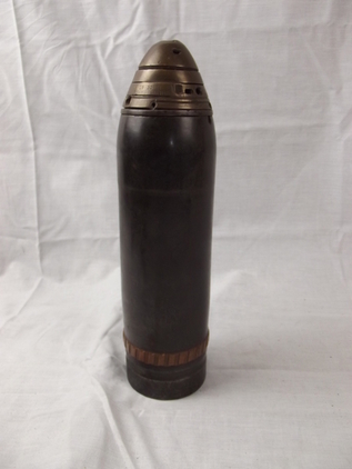 WW2 Japanese 18 Pdr Artillery Shell - Image 3