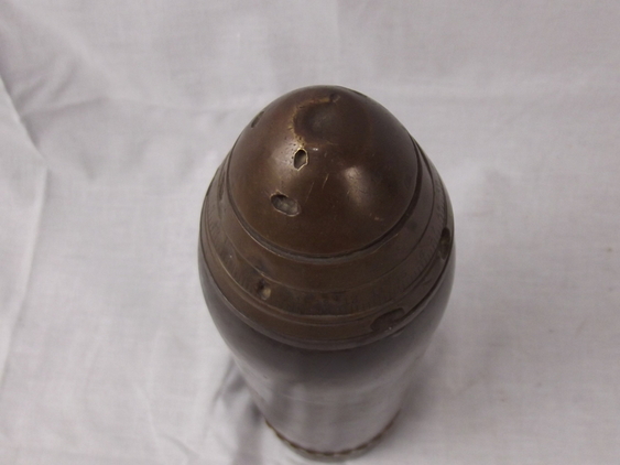 WW2 Japanese 18 Pdr Artillery Shell - Image 5