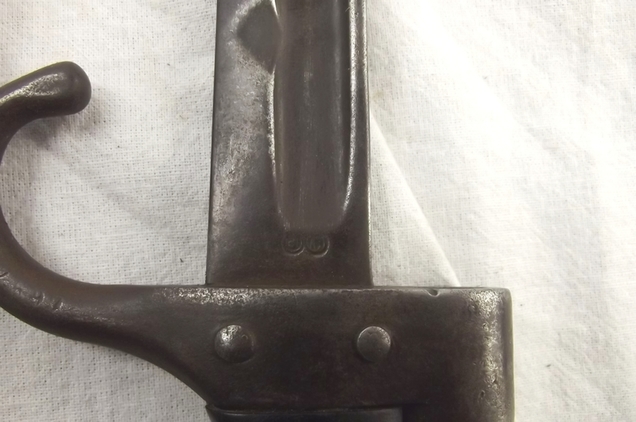 WWI French M1892 Berthier Rifle Bayonet First Pattern - Image 2
