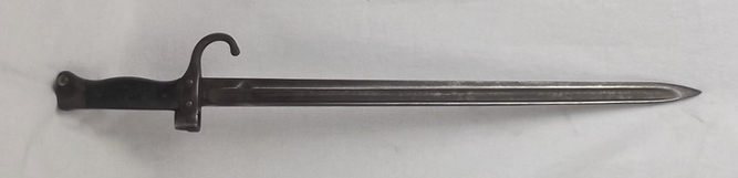 WWI French M1892 Berthier Rifle Bayonet First Pattern